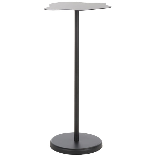 Safavieh Gaius Side Table - Sleek, Sculptural Accent For Modern Spaces, Matte Black Finish, Perfect For Decor ACC8006A