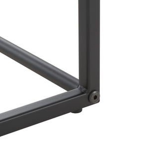 Safavieh Eugenia Side Table White / Brown / Black Mdf ACC8007A