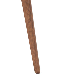Safavieh Karina Rectangular End Table - Modern Faux-Marble Top With Walnut Legs For Stylish Living Spaces ACC8101A