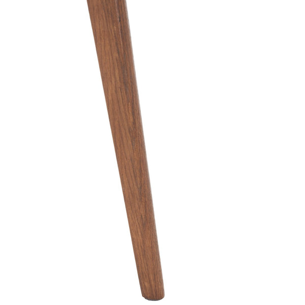 Safavieh Karina Rectangular End Table - Modern Faux-Marble Top With Walnut Legs For Stylish Living Spaces ACC8101A