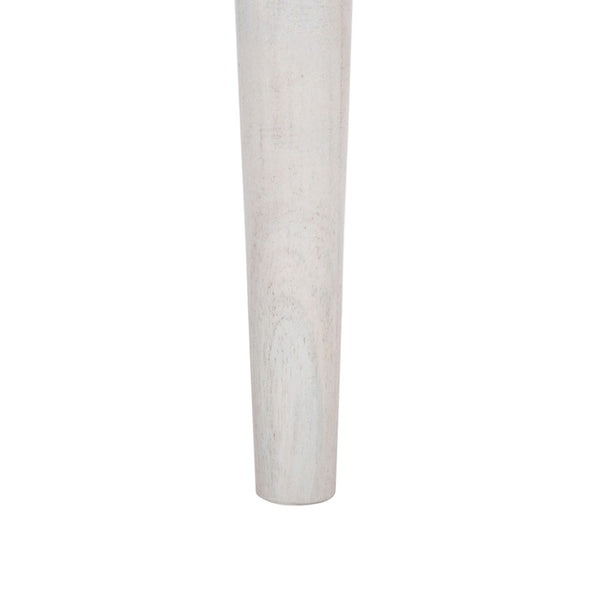 Safavieh Lara Marble Side Table - Elegant White Marble Top With Acacia Wood Legs For Modern Farmhouse Style ACC9000B