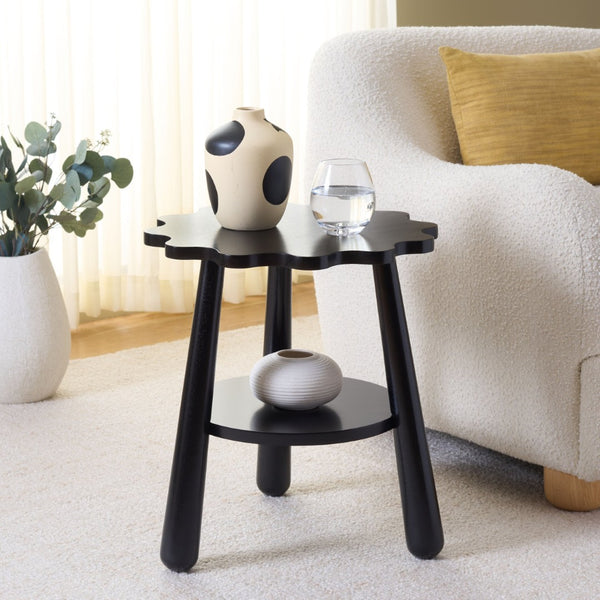 Safavieh Forsythe Accent Table - Modern Minimalist Design, Durable Rubberwood & Metal Frame For Any Space ACC9201A