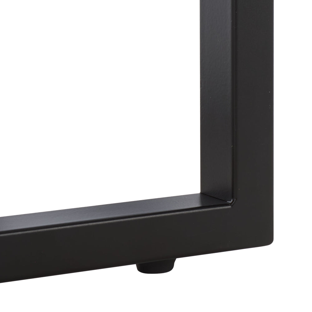 Safavieh Klausner Accent Table - Elegant Sand Top With Sturdy Black Legs For Stylish Home Decor & Functionality Sand ,Black Wood ,Metal Acc9300a