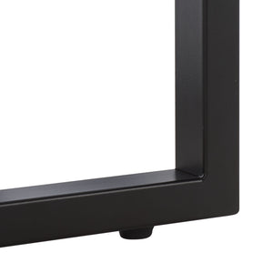 Safavieh Klausner Accent Table - Elegant Sand Top With Sturdy Black Legs For Stylish Home Decor & Functionality Sand ,Black Wood ,Metal Acc9300a