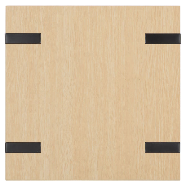 Safavieh Klausner Accent Table - Elegant Sand Top With Sturdy Black Legs For Stylish Home Decor & Functionality Sand ,Black Wood ,Metal Acc9300a