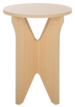 Safavieh Elken Modern Accent Table - Stylish Sand Finish, Compact Design For Small Spaces & Versatile Use ACC9302A
