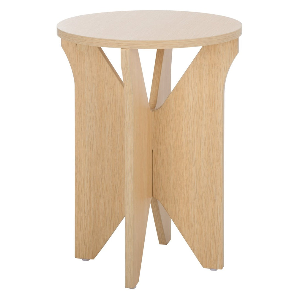 Safavieh Elken Modern Accent Table - Stylish Sand Finish, Compact Design For Small Spaces & Versatile Use ACC9302A