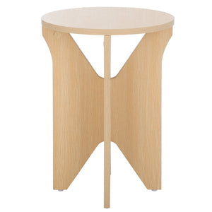 Safavieh Elken Modern Accent Table - Stylish Sand Finish, Compact Design For Small Spaces & Versatile Use ACC9302A