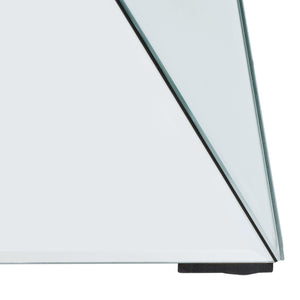 Safavieh Luella Mirrored Accent Table - Sculptural Hourglass Design For Modern Glamour In Any Space ACC9703A