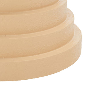 Safavieh Ali Sculptural Accent Table - Bold Round Disc Design For Modern Living And Stylish Decor Enhancement Cream ACC9705B