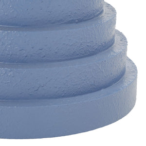 Safavieh Ali Sculptural Accent Table - Bold Round Disc Design For Modern Living And Stylish Decor Enhancement Periwinkle ACC9705C