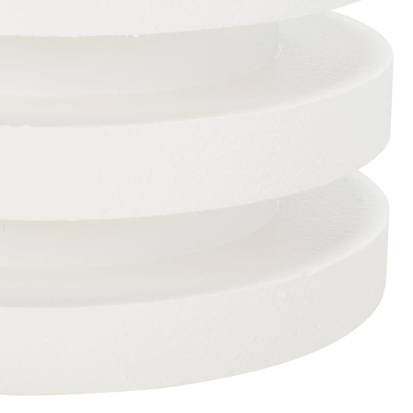 Safavieh Kaysar Accent Table - Sculptural Stacked Design Perfect For Modern Living Spaces And Versatile Use White ACC9706C