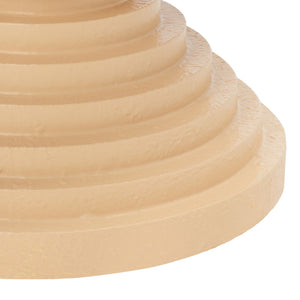Safavieh Glynn Accent Table - Sculptural Modern Design With Curvaceous Stacked Discs For Stylish Decor Cream ACC9708A