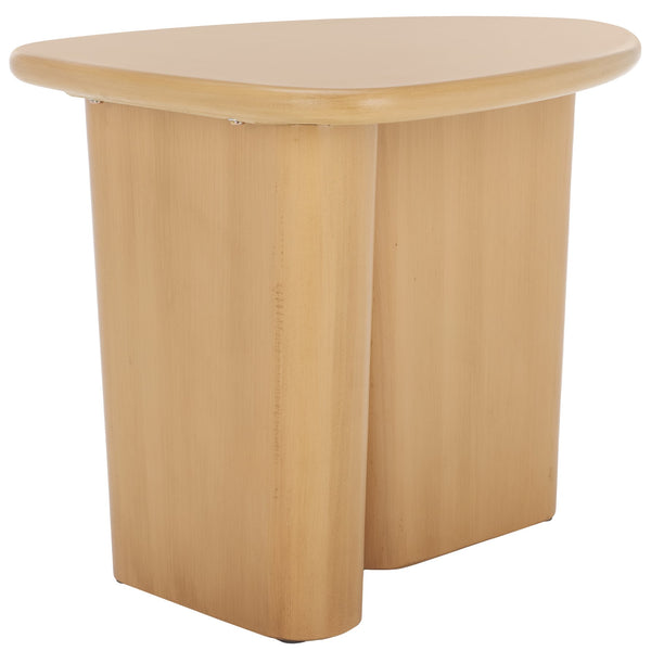 Safavieh Alala End Table - Sculptural Design With Organic Appeal, Perfect Modern Accent For Any Space Natural Mdf Acc9709a