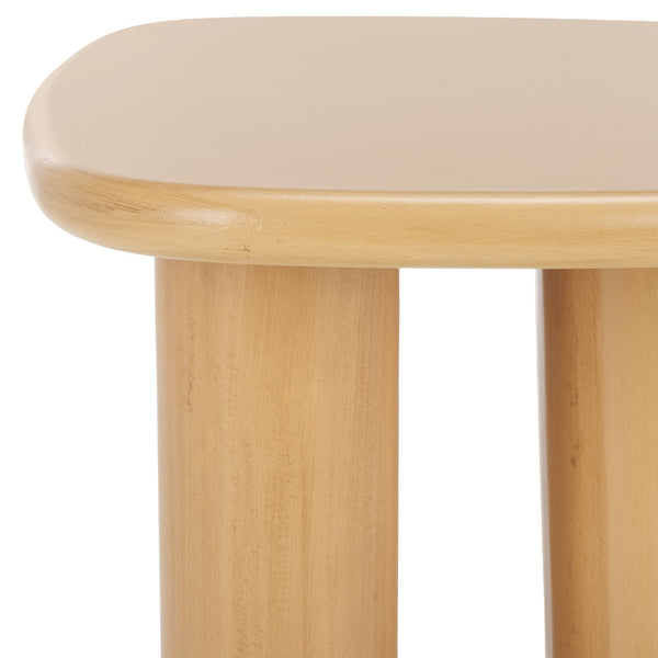 Safavieh Alala End Table - Sculptural Design With Organic Appeal, Perfect Modern Accent For Any Space Natural Mdf Acc9709a