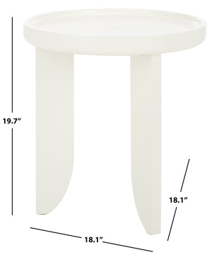 Safavieh Malyn Accent Table Ivory Mdf ACC9712C
