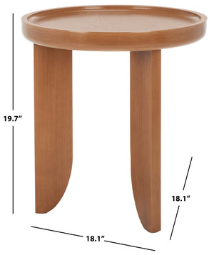 Safavieh Malyn Accent Table Natural Brown Mdf ACC9712D