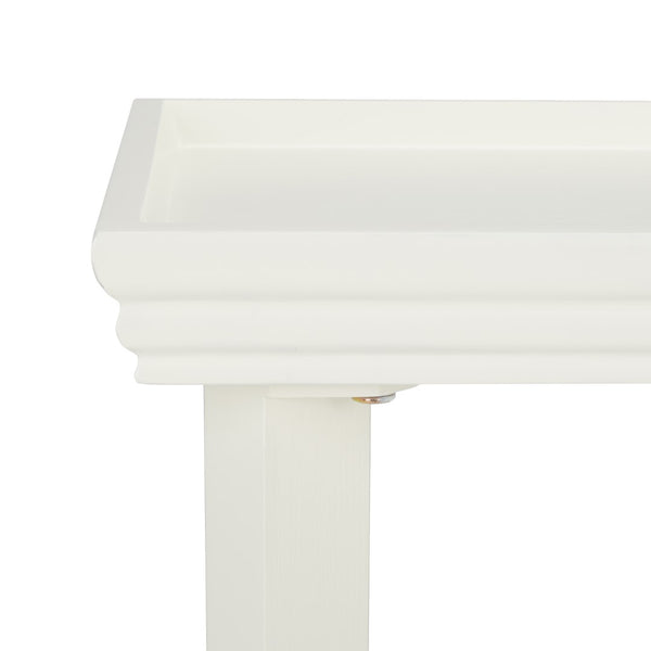 Safavieh Naios Accent Table White Pine, Mdf ACC9713B