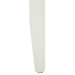 Safavieh Naios Modern Accent Table - Sleek Design With Curved Legs For Stylish Living Room Or Entryway Decor White ACC9713B