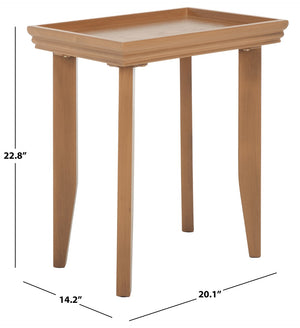 Safavieh Naios Accent Table Sand Pine, Mdf ACC9713C