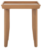 Safavieh Naios Accent Table Sand Pine, Mdf ACC9713C