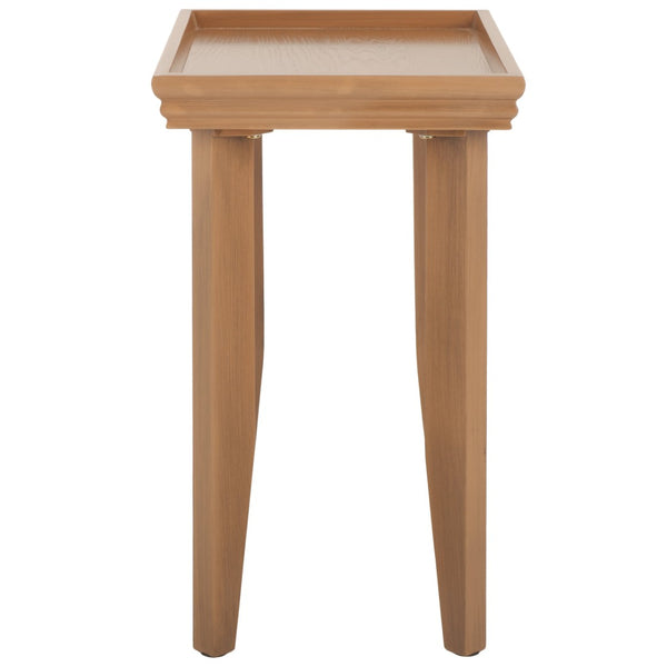 Safavieh Naios Modern Accent Table - Sleek Design With Curved Legs For Stylish Living Room Or Entryway Decor Sand ACC9713C