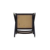 Hamlet Accent Chair in Black and Natural Cane ACCA04-BK Manhattan Comfort