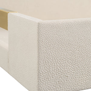 Uttermost Wessex White Shagreen Tray 18060 METAL,SHARGREEN PU,HARDWARE