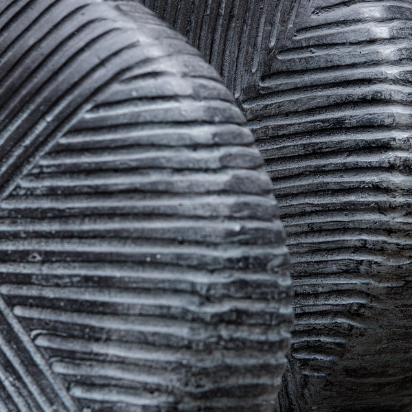 Uttermost Viewpoint Aged Black Vases, Set/2 17114 GRC