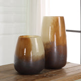 Uttermost Desert Wind Glass Vases, S/2 18047 GLASS