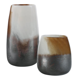 Uttermost Desert Wind Glass Vases, S/2 18047 GLASS