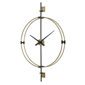 Uttermost Time Flies Modern Wall Clock 06106 Iron
