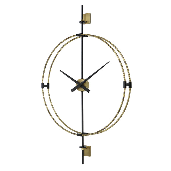 Uttermost Time Flies Modern Wall Clock 06106 Iron