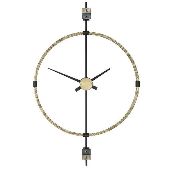 Uttermost Time Flies Modern Wall Clock 06106 Iron
