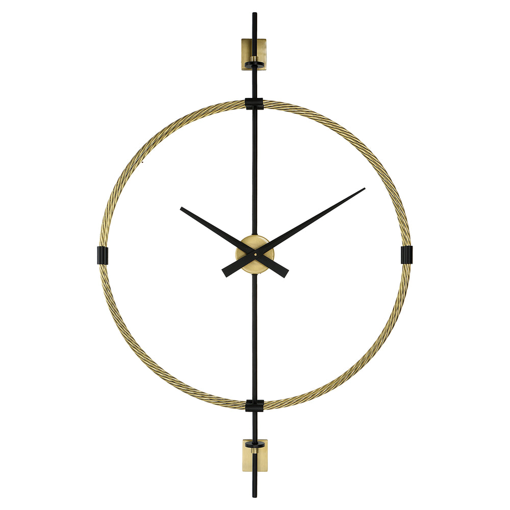 Uttermost Time Flies Modern Wall Clock 06106 Iron