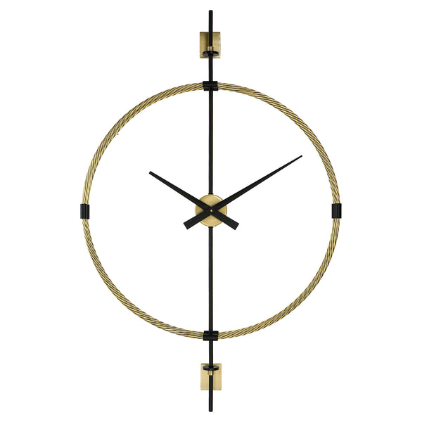Uttermost Time Flies Modern Wall Clock 06106 Iron
