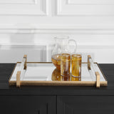 Uttermost Deki Gold Mirrored Tray 18083 IRON, MIRROR, ACRYLIC