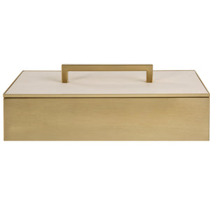 Uttermost Wessex White Box 18110 METAL,MDF,SHARGREEN