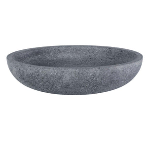 Uttermost Textured Gray Lava Stone Outdoor Bowl – Minimalist Decorative Statement For Any Space Gray Lava Stone 18264