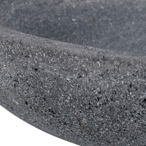 Uttermost Textured Gray Lava Stone Outdoor Bowl – Minimalist Decorative Statement For Any Space Gray Lava Stone 18264