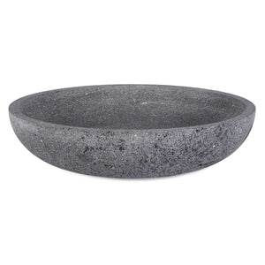 Uttermost Textured Gray Lava Stone Outdoor Bowl – Minimalist Decorative Statement For Any Space Gray Lava Stone 18264