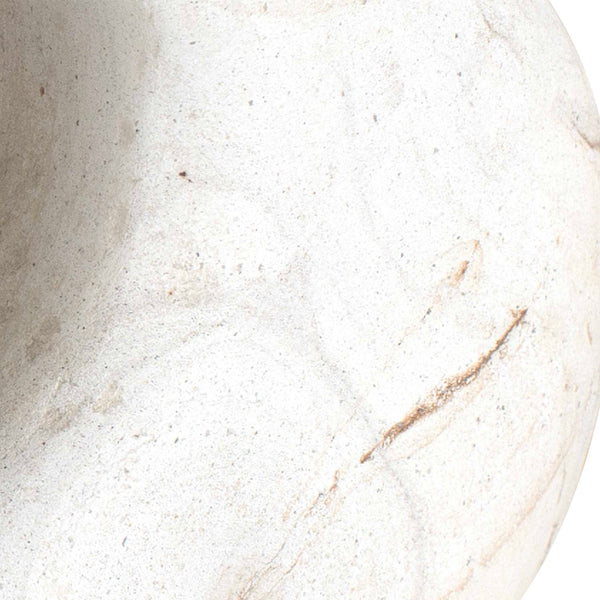 Uttermost Stone Flow Outdoor Sculptures Set Of 2 - Natural Elegance For Gardens & Modern Spaces Brown,White Palimanan Stone 18265