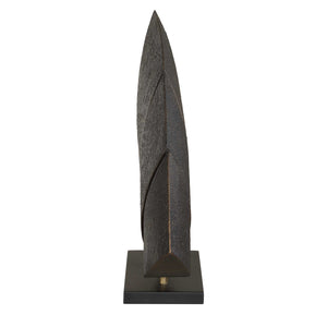 Uttermost Wind Crest Dark Bronze Sculpture - Modern Abstract Sail Design For Contemporary Elegance Bronze Iron 18273