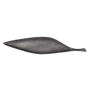Uttermost Uttermost Leaflet Dark Nickel Outdoor Bowl — Cast Aluminum Leaf Sculptural Centerpiece For Patio Decor 18287