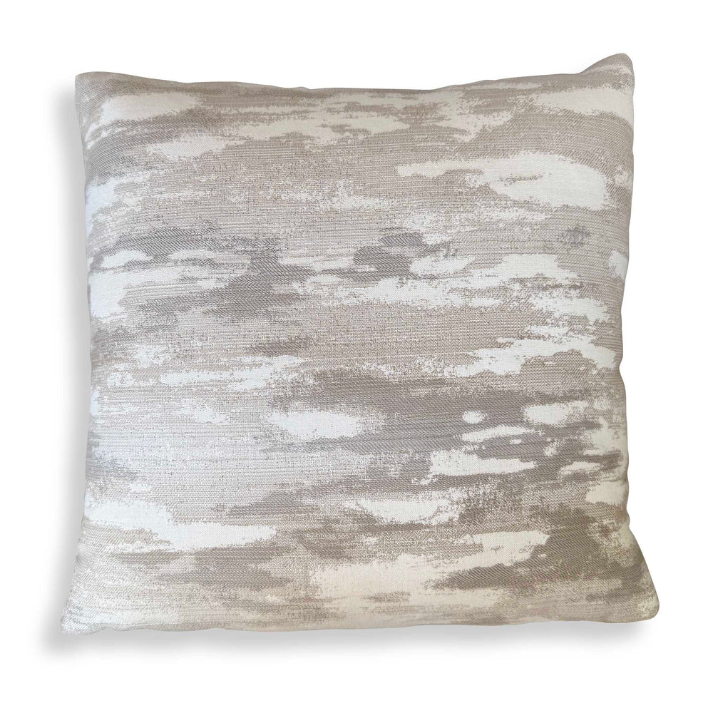 Uttermost Abstract Waves Outdoor Pillow - Stylish, Water-resistant, Plush Comfort In Warm Tones Brown Acrylic,Polyester 64062