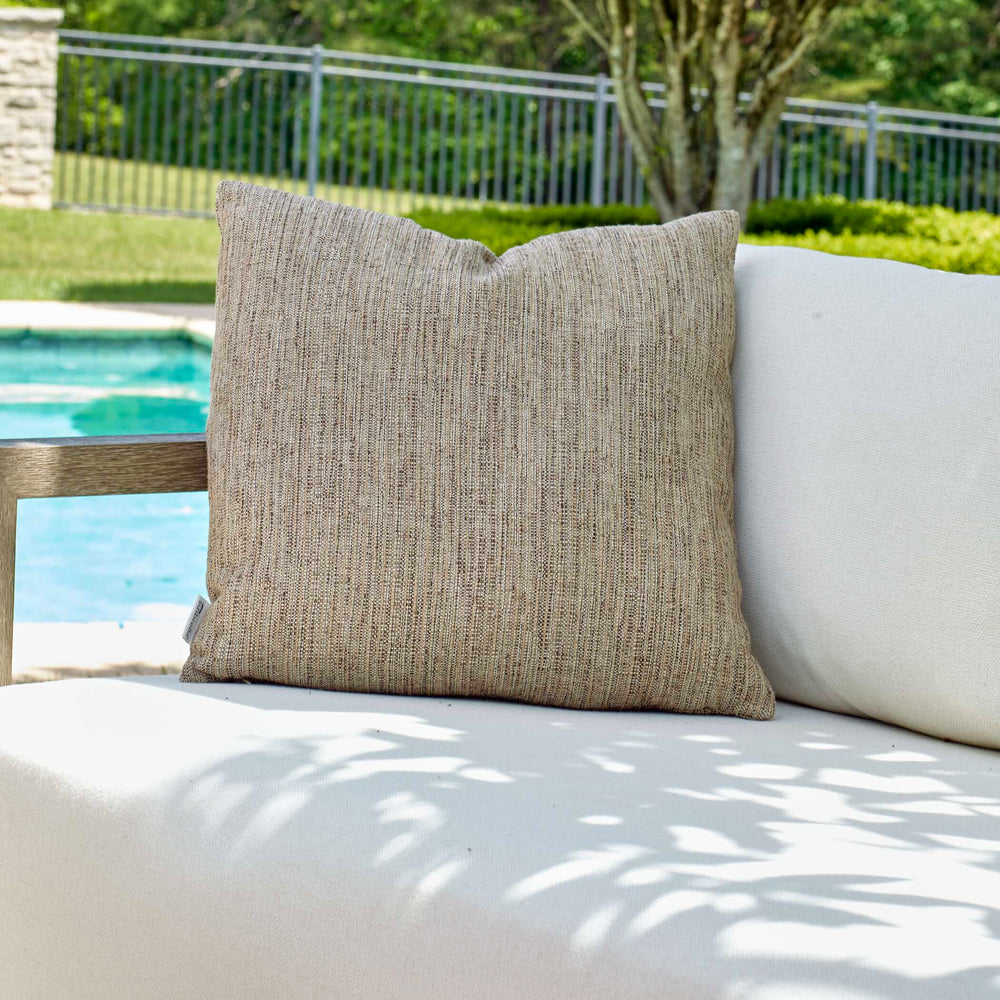 Uttermost Brown Toned Outdoor Pillow – Stylish, Water-resistant Comfort With Plush Filling & Zippered Design Brown Acrylic,Polyester 64070