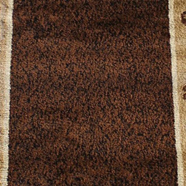 English Elm Williams Collection Rustic Cowboy 2' x 11' Runner Rug - Durable, Soft, Kid & Pet-Friendly Design ACD-RGL375-211-BN-GG