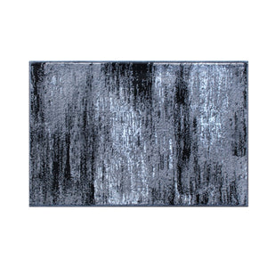 English Elm Rylan Collection Abstract Area Rug - Modern Design with Jute Backing for Stylish Home Decor Grey 2' x 3' ACD-RGTRZ863-23-GY-GG