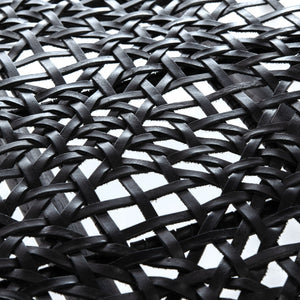 Safavieh Bandelier Accent Chair - Modern Scandinavian Design With White Cowhide Leather & Light Oak Frame Elegance Black/Black Leather ACH1000B