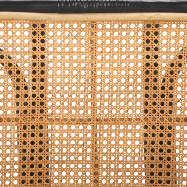 Safavieh Nadie Rattan Accent Chair Black/Natural ACH1012B